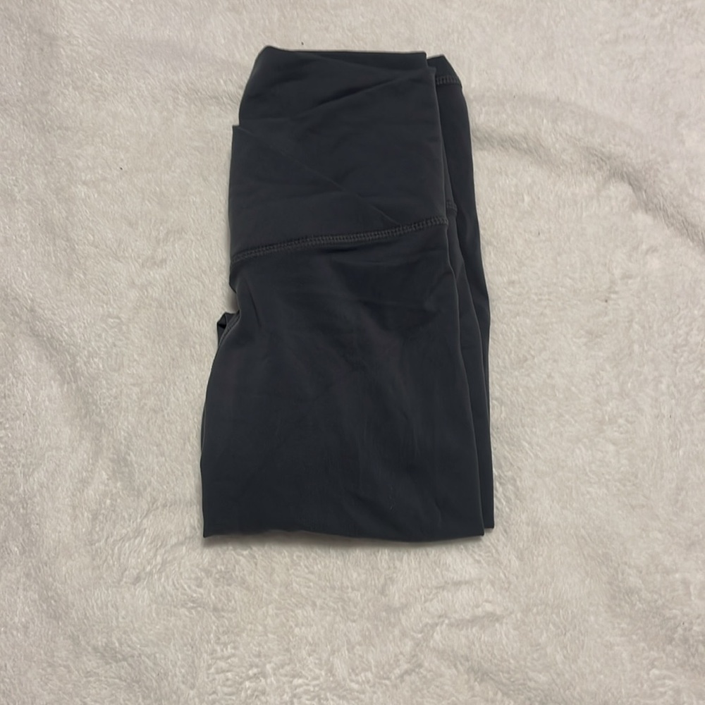 Dark grey crossover leggings